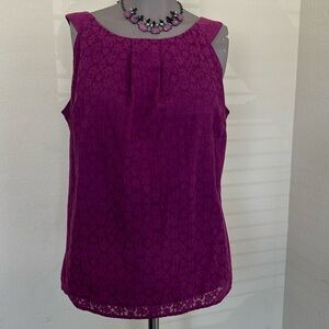 Large sleeveless top